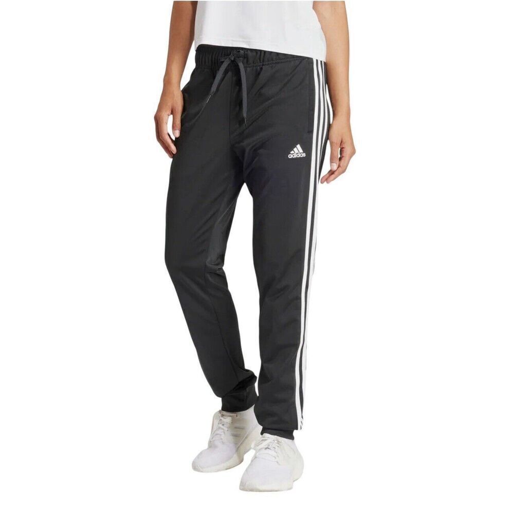 adidas Primegreen  Warm-Up Slim Tapered 3-Stripes Track‎ Womens Pants Sz 2XL
